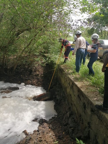 Realizan inspección en el río Juan Díaz tras denuncia de una posible contaminación