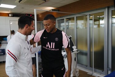 Mbappé da ‘la bienvenida’ a Leo Messi en redes sociales