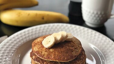 ‘Pancakes’ de guineo y avena