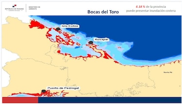 Bocas del Toro será la provincia más afectada por el cambio climático
