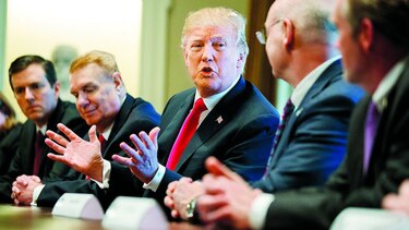Trump haría guerra comercial al acero