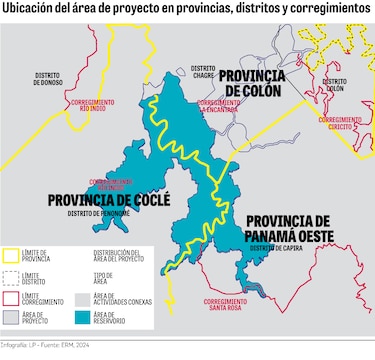 Comunidades marcharon en rechazo al embalse de río Indio; Canal defiende su urgencia