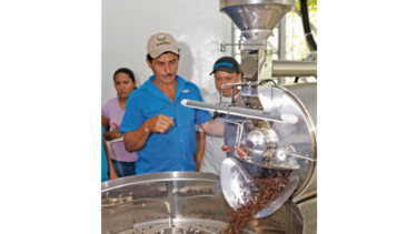 Café con aroma del Canal de Panamá