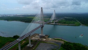 Desde las 2:00 p.m. abrió el tráfico vehicular en el puente Atlántico