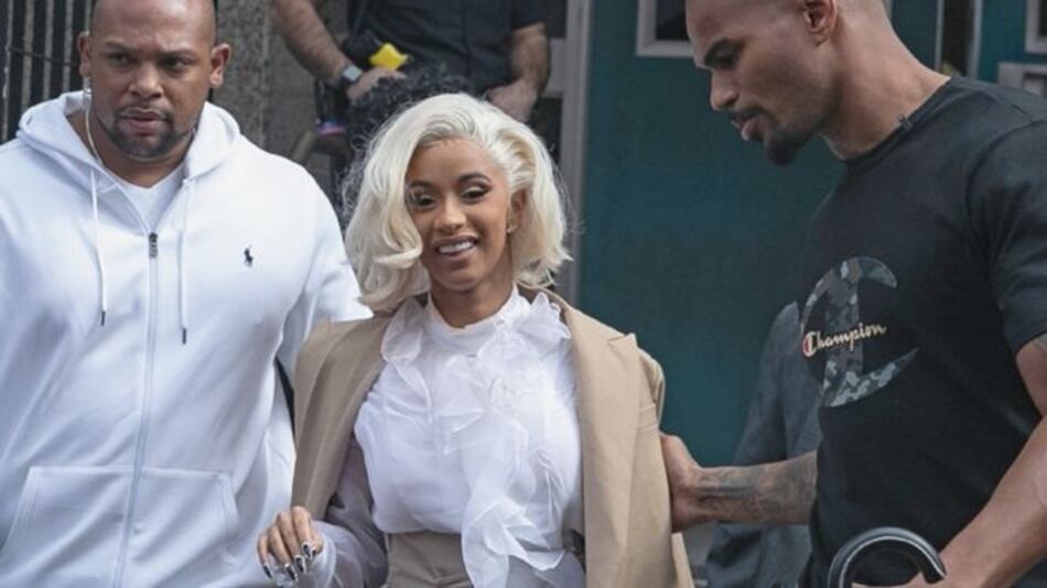 Cardi B, detenida por una pelea en un club de ‘striptease’