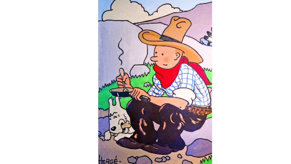 El universo del genial Hergé