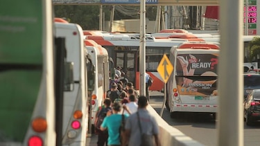 Operadores del Metro Bus cierran las vías Transístmica y Tumba Muerto; decretan paro de labores