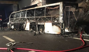 Accidente de autobús deja 16 muertos en Verona