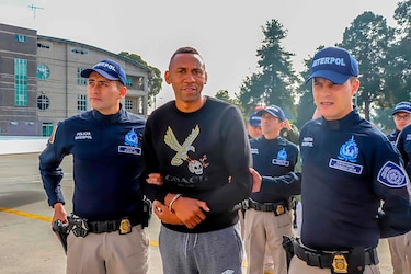 Exfutbolista de la selección de Colombia es extraditado a EU por tema de narcotráfico