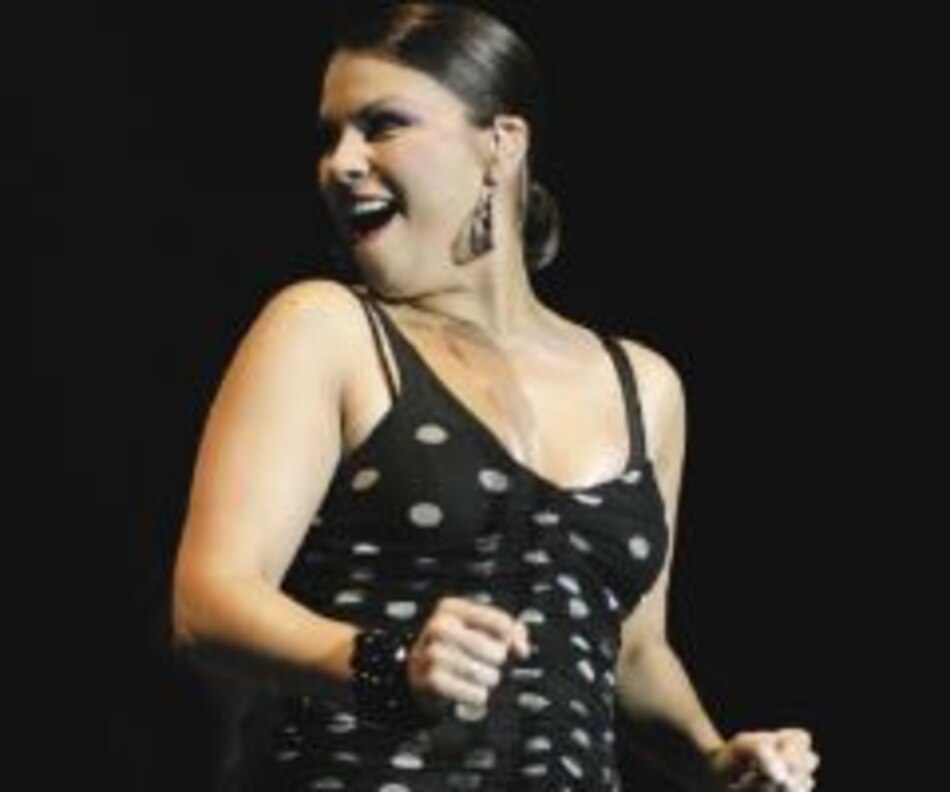 Olga Tañón arde en el Figali