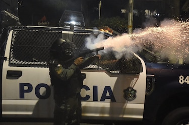 984 personas aprehendidas en 17 días de manifestaciones