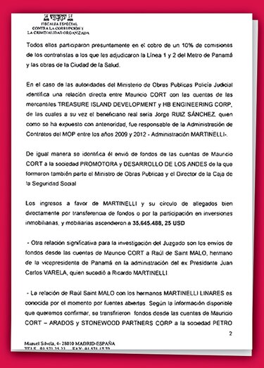 Investigación a FCC: Dinero de la coima, gastado en lujosos inmuebles en Panamá