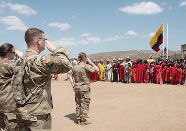 Estados Unidos y Colombia hacen ejercicios militares en frontera con Venezuela