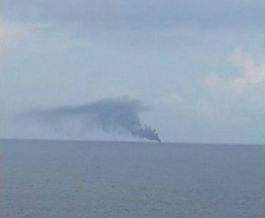 Se incendia yate en Isla Flamenco