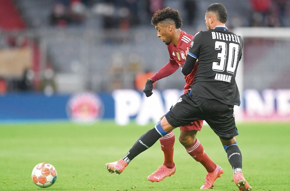 Andrés Andrade fue titular contra el Bayern Múnich ayer