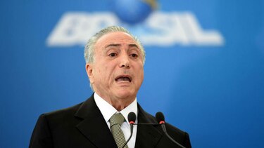 Los turbulentos primeros días del gobierno Temer en Brasil