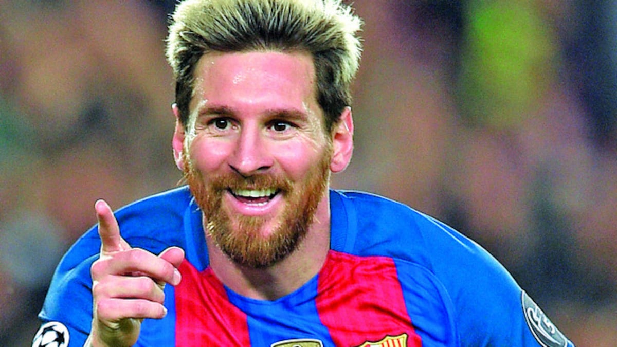 Lionel Messi ha marcado cinco goles para el Barça en 12 partidos ante el Madrid en el Camp Nou.