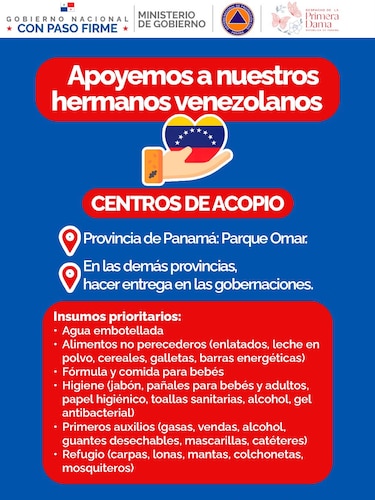 Evite fraudes. Conozca los centros de acopio y cuentas oficiales de ayuda para Venezuela