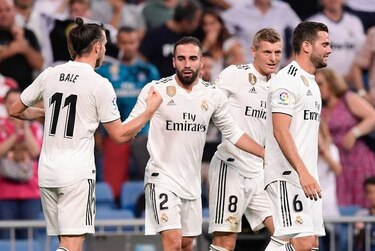 Real Madrid vence 2-0 al Getafe con goles de Carvajal y Bale