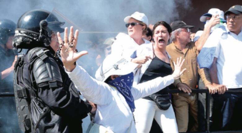 Sin ‘permiso’ para protestar