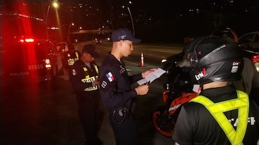 297 detenidos y 1,844 infracciones de tránsito en operativos de seguridad