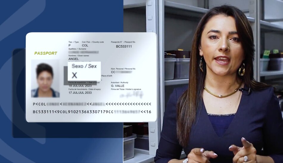 Colombia empieza a expedir pasaportes con tres opciones de género al incluir la opción ‘X’