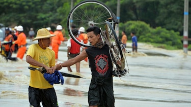 Rotura de una represa en Birmania provoca miles de desplazados