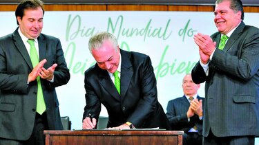 Michel Temer se defiende antes del juicio