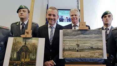 Hallan dos Van Gogh robados hace 14 años en Italia