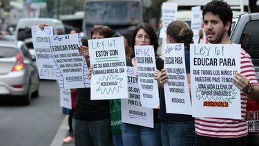 Ciudadanos se manifiestan a favor del proyecto sobre educación sexual