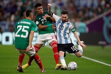 Messi iguala a Maradona en goles y asistencias