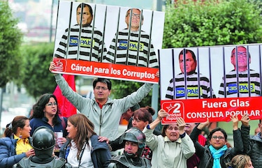 Vicepresidente de Ecuador, a prisión preventiva