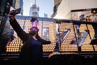 Nueva York reduce celebración de Año Nuevo en Times Square por Ómicron
