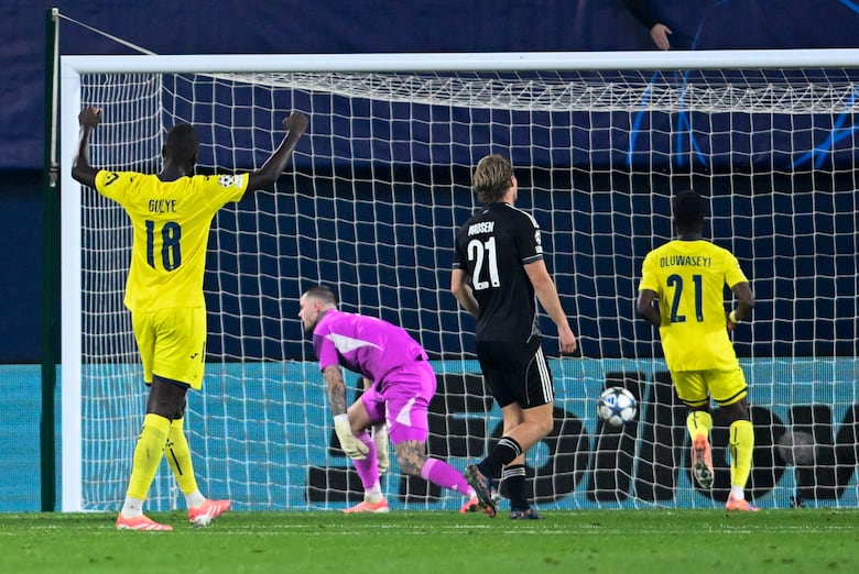 El Villarreal cayó y enterró sus posibilidades ante el Copenhague