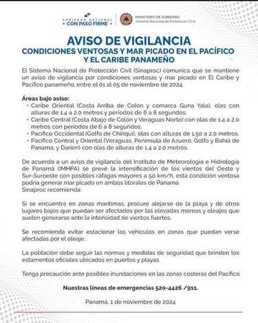Suspenden desfiles del 3 de noviembre en varias provincias debido a mal tiempo