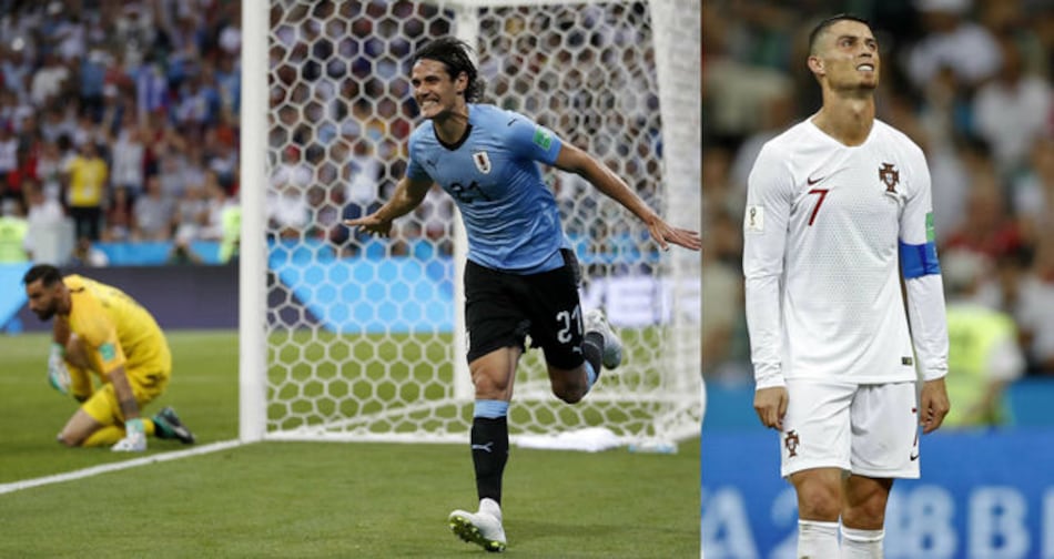 Uruguay avanza tras eliminar a Portugal y Cristiano