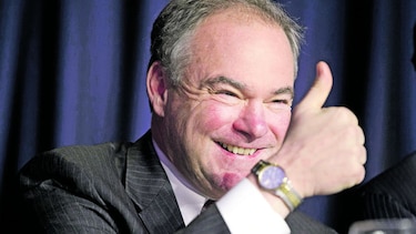 Kaine será compañero de fórmula de Clinton
