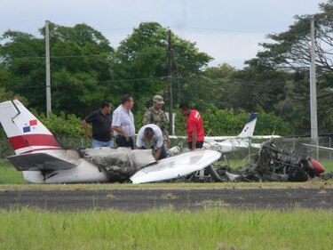 Se inicia investigación sobre avioneta accidentada en Chame