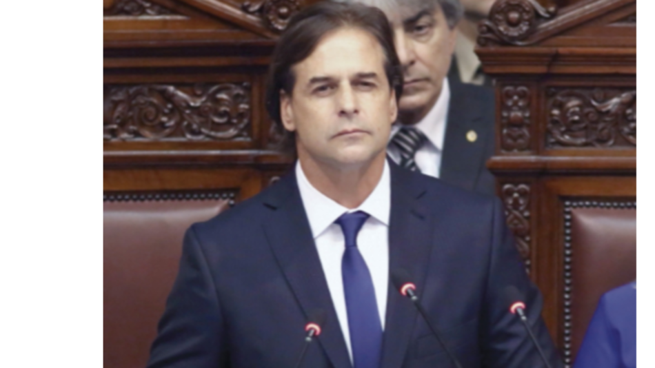 Lacalle Pou asumió en Uruguay y anunció medidas de seguridad