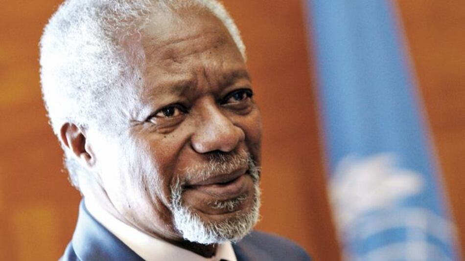 Muere Kofi Annan, nobel de la Paz y exsecretario de Naciones Unidas