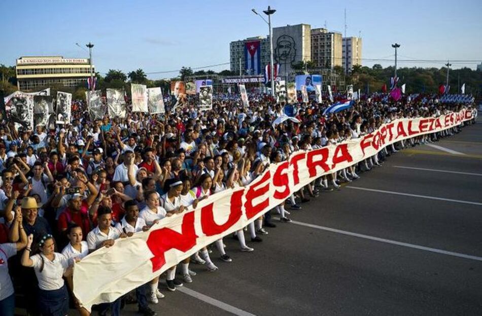 Cuba marcha el 1 de mayo, el último de Raúl Castro en el poder