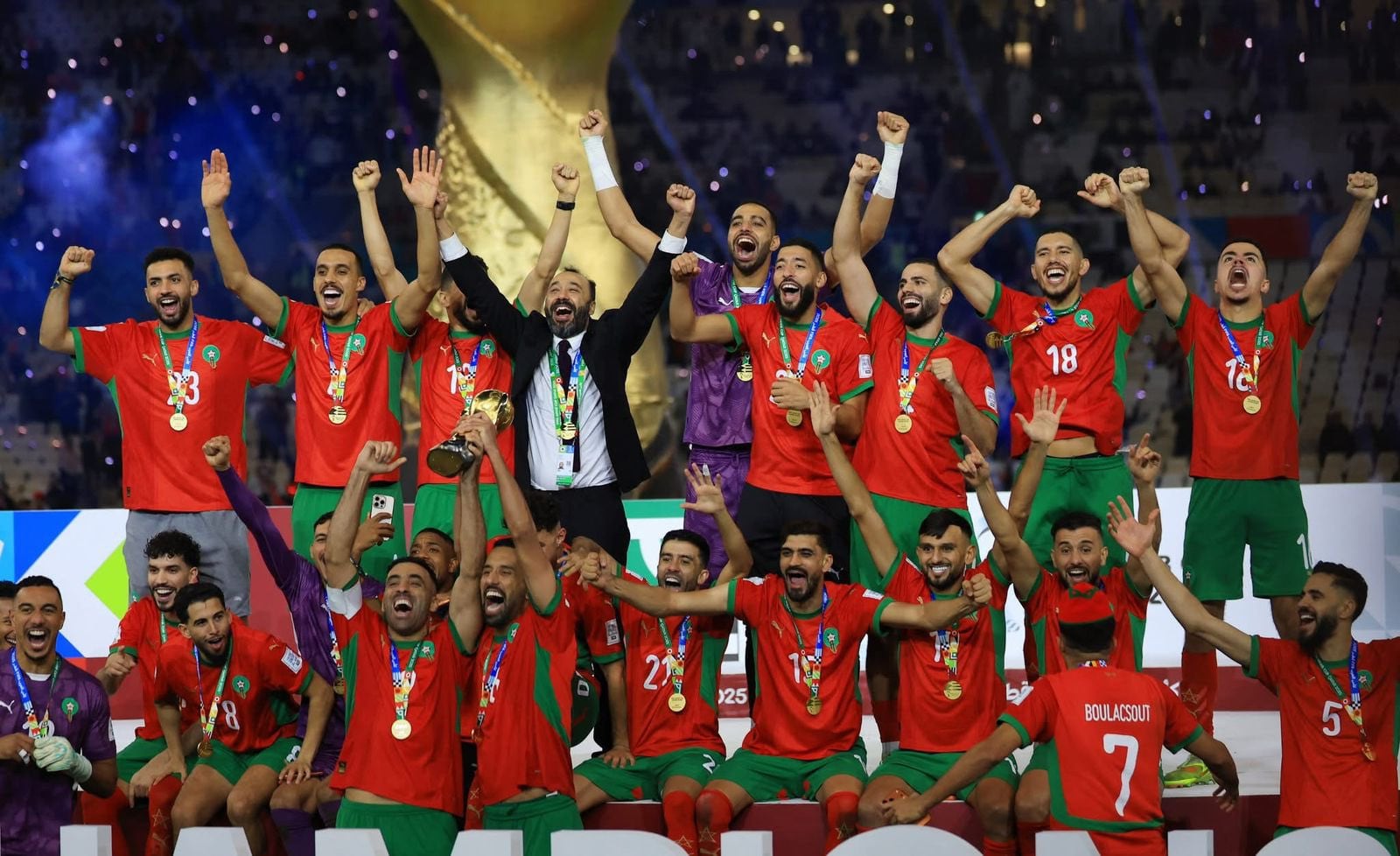 Marruecos se corona campeón de la Copa Árabe tras épica final con Jordania
