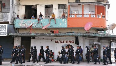 Violencia y vandalismo en primer día de huelga