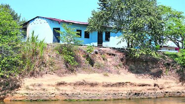 Río Pacora, sometido a la extracción de materiales