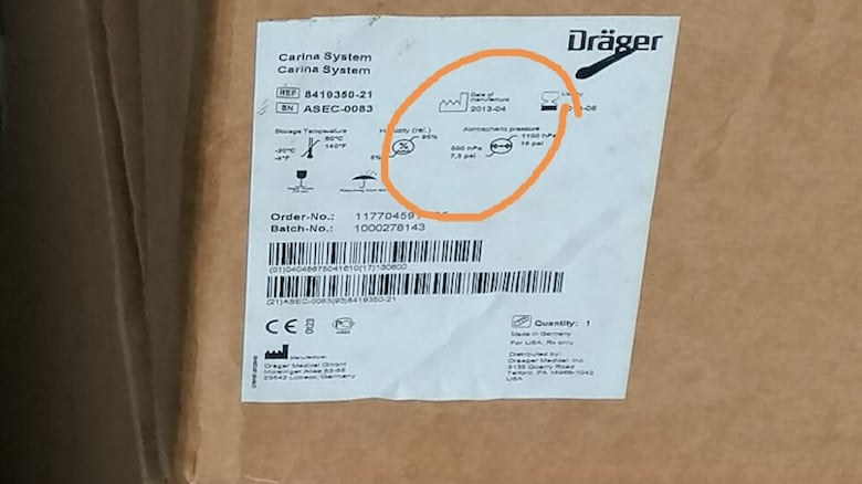 Fiscalía investigará ventiladores defectuosos