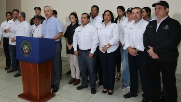 Gabinete responde a protesta realizada frente a la residencia de Varela