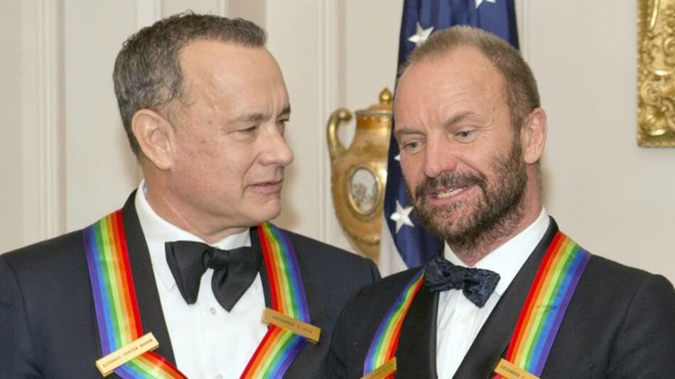 Hanks, Sting y Green reciben los premios del Centro Kennedy