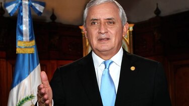 Presentan grabación de Presidente de Guatemala en caso de corrupción