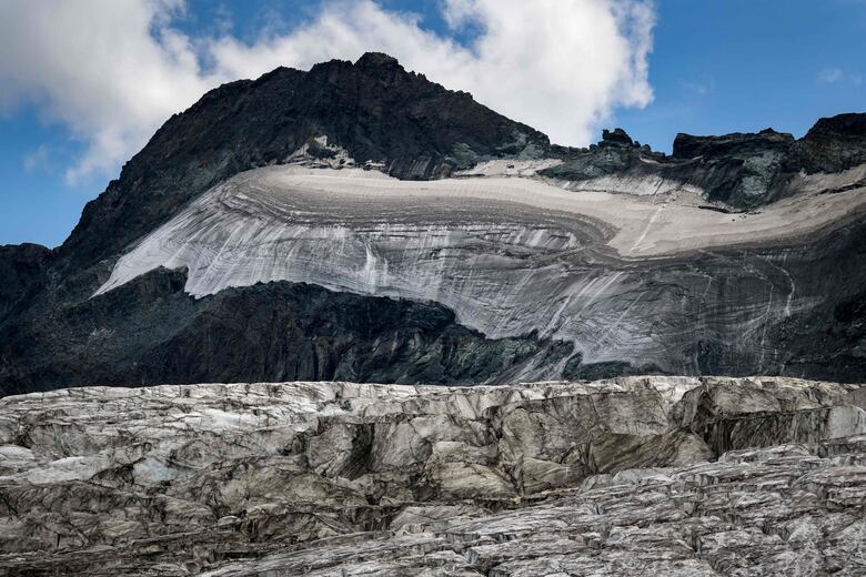 Deshielo de glaciares afecta rutas de montaña en los Alpes