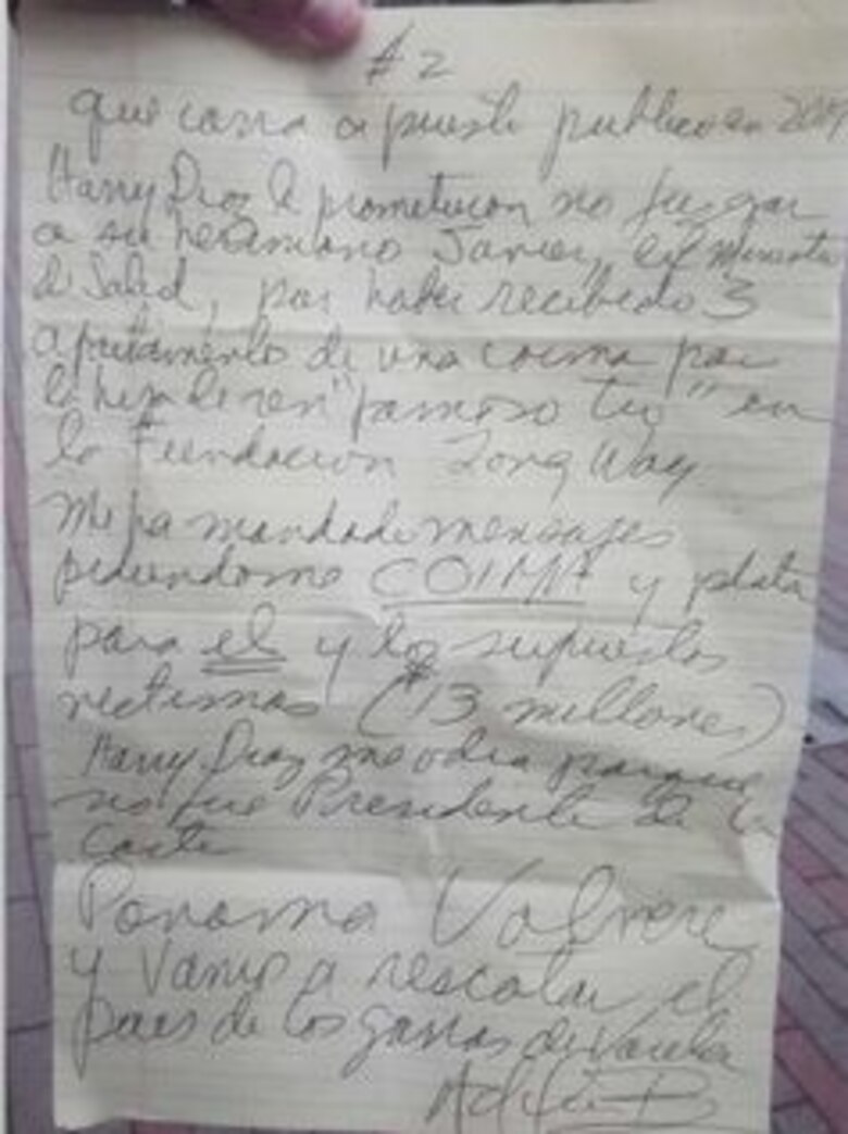 'Si algo me sucede es responsabilidad de Ricardo Martinelli', dice el magistrado Harry Díaz